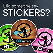 Cross sisters stickers 